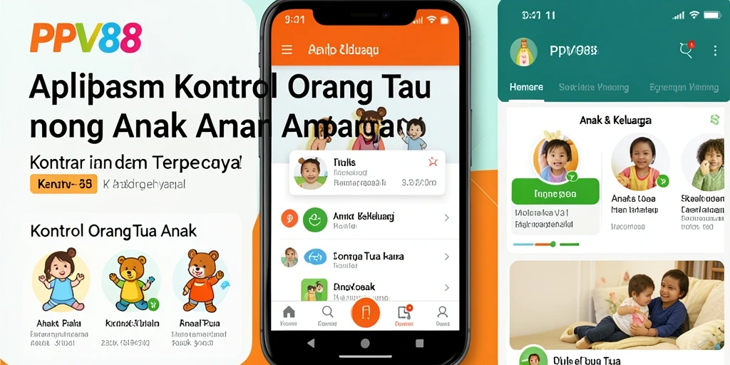 Antarmuka PPV88 yang sederhana dan mudah digunakan untuk kontrol orang tua.
