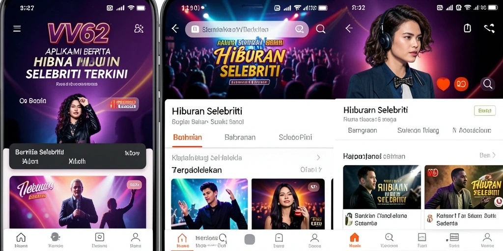 Tampilan antarmuka VV62 yang menarik dan informatif.