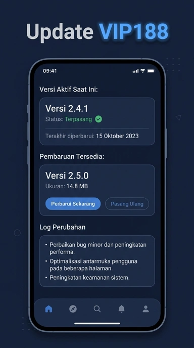 Riwayat Versi vip188 untuk Pengguna Android
